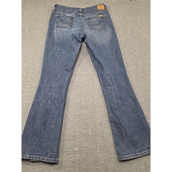 Levi Strauss Signature Womens Low Rise Bootcut Jeans Blue Denim Size 10‎ Medium - Picture 6 of 8